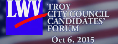 LWV Troy CC Forum Oct 6, 2015