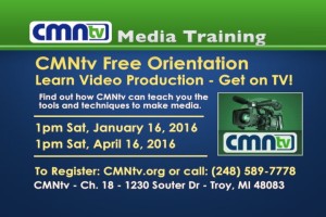 Media Board: CMNtv Orientation Winter 2016
