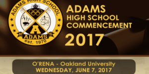 RCH Adams Commencement 2017