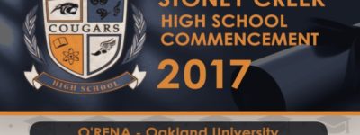 2017 Stoney Creek Graduation