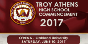2017 Troy Athens Graduation