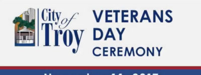 Troy Veteran's Day 2017